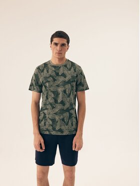 Henderson Henderson Pyžamo 42599 Zelená Regular Fit
