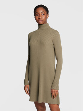 Edited Edited Kötött ruha Conny EDT4624003000002 Zöld Regular Fit