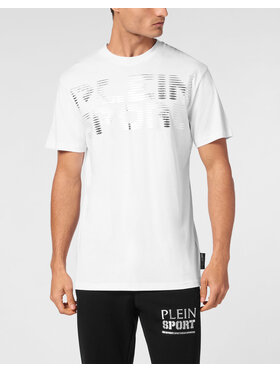 Plein Sport Plein Sport T-Shirt 19539 Biały Regular Fit
