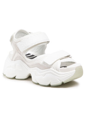 Buffalo Buffalo Sandali Binary O BN10620301 Bianco