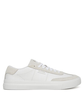Tommy Hilfiger Tommy Hilfiger Sneakersy Th Cupset Summer Lth FM0FM05487 Bílá