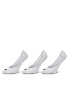Polo Ralph Lauren Polo Ralph Lauren Set di 3 paia di pedulini da donna 455770342002 Bianco