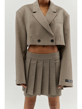 Laretaggio Laretaggio Marynarka Boston Szary Oversize