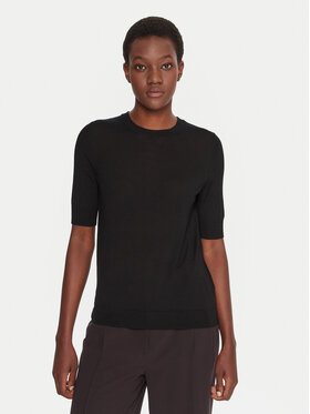 BOSS BOSS Megztinis Farbella 50544996 Juoda Slim Fit