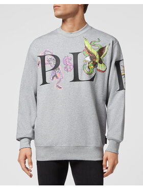 PHILIPP PLEIN PHILIPP PLEIN Bluza 283 Beżowy Regular Fit
