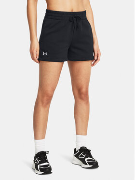 Under Armour Under Armour Sportiniai šortai Rival Fleece Short 1382723-001 Juoda Loose Fit