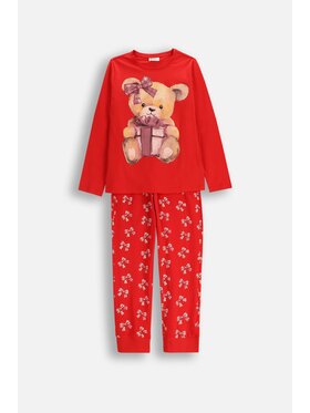Coccodrillo Coccodrillo Piżama ZC5448106MER-009 Czerwony Regular Fit