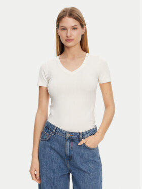 Guess Guess Póló O5GI00 KBBU1 Ekru Boxy Fit