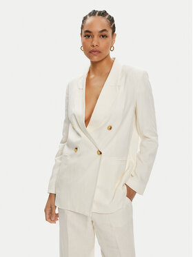 ViCOLO ViCOLO Marynarka TB1567 Biały Regular Fit