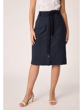 QUIOSQUE QUIOSQUE Spódnica QUIOSQUE 7SF004802 Granatowy Regular Fit