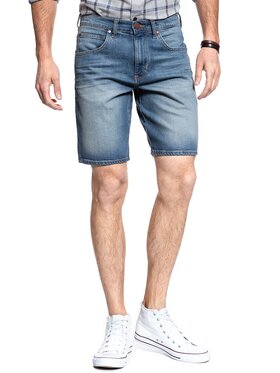 Wrangler Wrangler Szorty jeansowe REGULAR SHORTS Niebieski Regular Fit