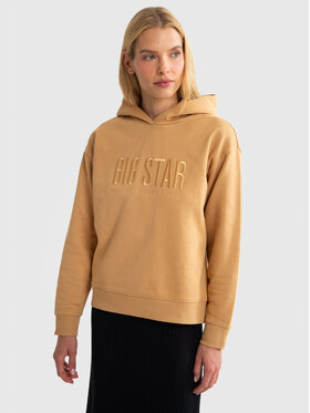BIG STAR BIG STAR Bluza LARISSA_801_170 Brązowy Classic Fit