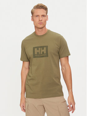 Helly Hansen Helly Hansen Футболка HH Box 53285 Зелений Regular Fit