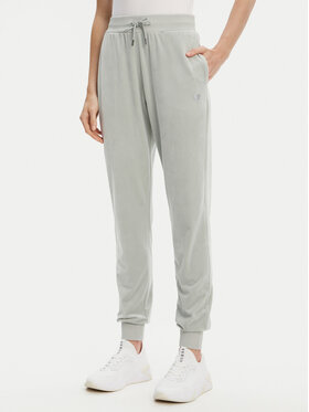 Guess Guess Pantaloni trening V3BB27 K0232 Verde Regular Fit