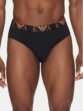Emporio Armani Underwear Emporio Armani Underwear Súprava 3 kusov slipov EM000258 AF10778 MC061 Čierna