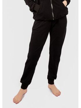 DKaren Sport DKaren Sport Spodnie materiałowe DK-K-B4 Czarny Classic Fit