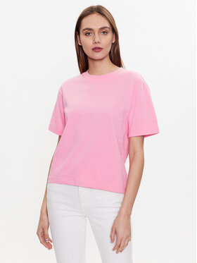 Gina Tricot Gina Tricot Marškinėliai Basic 10469 Rožinė Regular Fit