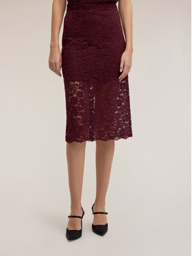 Motivi Motivi Minigonna 1050Q001221N036 Bordeaux Regular Fit