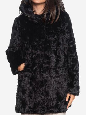 Yes Zee Yes Zee Cappotto Cappotto donna Nero Regular Fit
