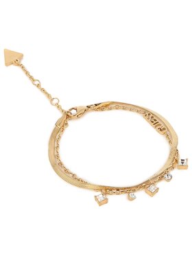 Guess Guess Náramek Perfect Liaison JUBB03 068JW Žluté zlacení