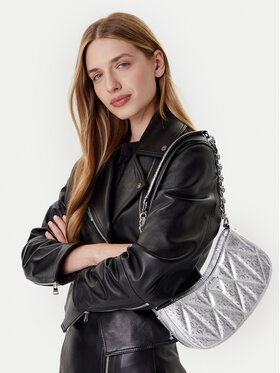 Guess Guess Torebka Aldina HWGY96 63170 Srebrny