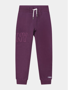 DKNY DKNY Pantaloni trening D54000 D Violet Regular Fit