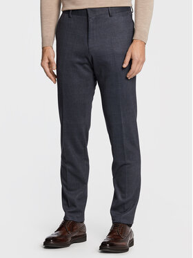 Boss Boss Kostiuminės kelnės H-Genius-J-Mm-224 50481705 Tamsiai mėlyna Slim Fit