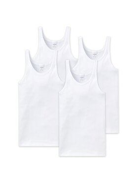 SCHIESSER SCHIESSER Podkoszulek 27342 Biały Comfort Fit