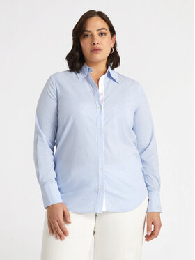 Fiorella Rubino Fiorella Rubino Koszula 5101T001341N0S1 Turkusowy Regular Fit