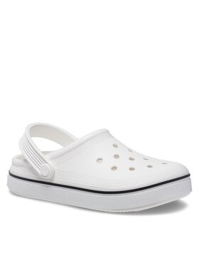 Crocs Natikače Crocs Crocband Clean Clog Kids 208477 Bijela