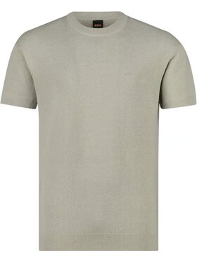 BOSS Boss T-shirt Maglia Uomo Beige Regular Fit
