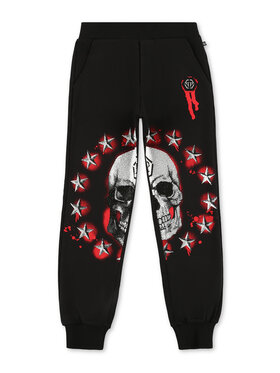 PHILIPP PLEIN PHILIPP PLEIN Spodnie dresowe 30386 Czarny Jogger Fit