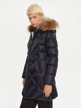 Blauer Blauer Pernata jakna 24WBLDK03052 Tamnoplava Regular Fit
