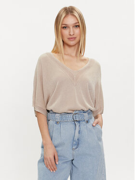 Morgan Morgan Bluse 241-MCHRIS Beige Relaxed Fit