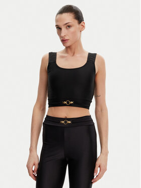 Just Cavalli Just Cavalli Top 78PAM2A6 Crna Slim Fit
