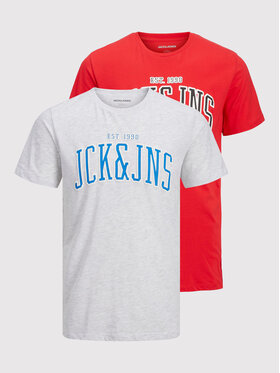 Jack&Jones Junior Jack&Jones Junior Komplet 2 t-shirtów Cemb 12222559 Kolorowy Regular Fit