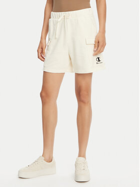 Champion Champion Sporta šorti 118024 Écru Standard Fit