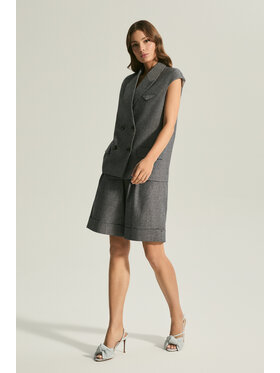 Deni Cler Milano Deni Cler Milano Marynarka T-DC-6021-E2-40-58-1 Granatowy Regular Fit
