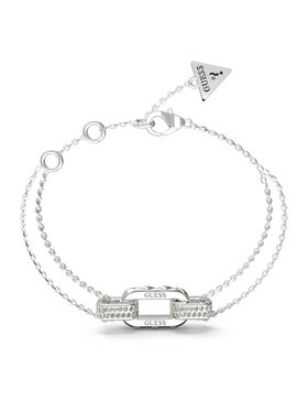 Guess Guess Náramok JUBB04 581JW Strieborná