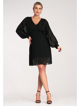 FIGL FIGL Abito da sera M1165 Nero Flared Fit