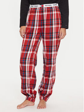 Tommy Hilfiger Tommy Hilfiger Παντελόνι πιτζάμας UW0UW05634 Κόκκινο Regular Fit