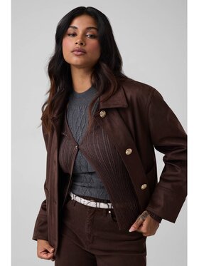 Guess Guess Bunda pro přechodné období 183553 Hnědá Classic Fit