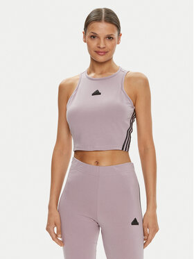adidas adidas Top Future Icons 3-Stripes IS3636 Viola Slim Fit