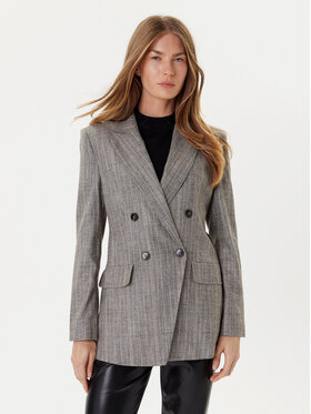 Marella Marella Marynarka Rob 2523046081 Szary Regular Fit