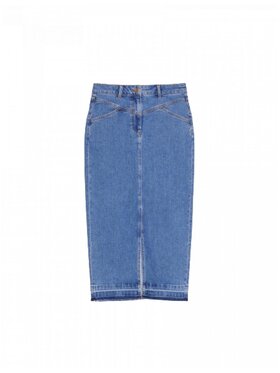 Pennyblack Pennyblack Gonna corsica Blu Regular Fit