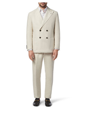 Billionaire Billionaire Marynarka 17715 Beżowy Regular Fit