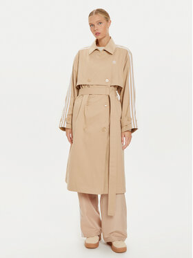 adidas adidas Trench adicolor IZ0382 Bej Loose Fit