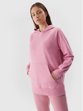 4F 4F Світшот 4FAW23TSWSF0725 Рожевий Regular Fit
