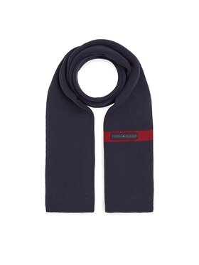 Tommy Hilfiger Tommy Hilfiger Šal Th Skyline Knit Scarf AM0AM11496 Tamnoplava