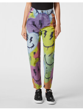 PHILIPP PLEIN PHILIPP PLEIN Jeans 15625 Multicolore Mom Fit